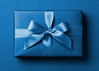 November flash sale $1000 off treatment | blue Christmas present
