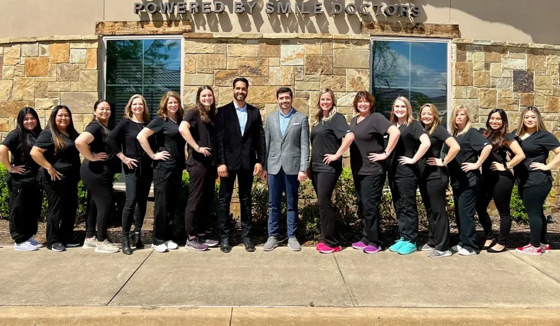 Anthony Patel Orthodontics team with doctors and clinicians