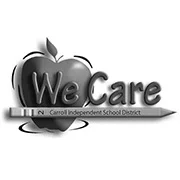 We care Carroll independent school district logo